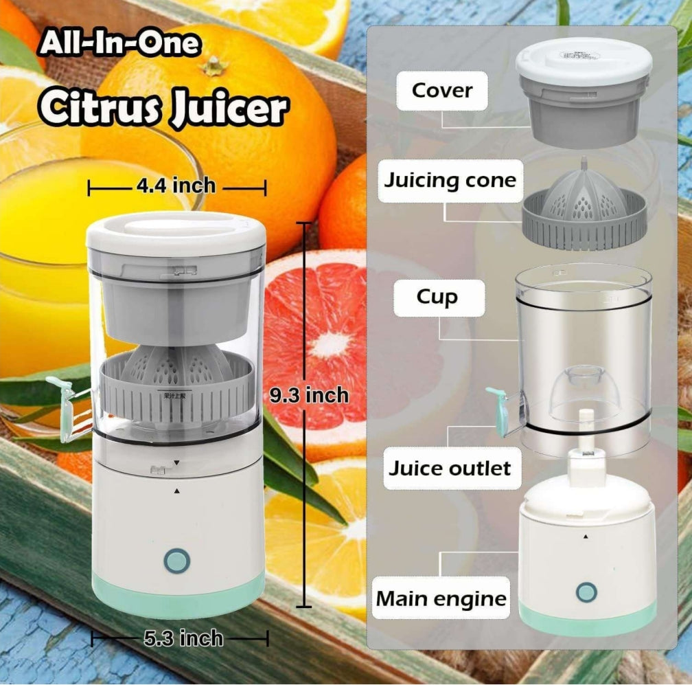 Portable Electric Citrus Juicer - USB Rechargeable